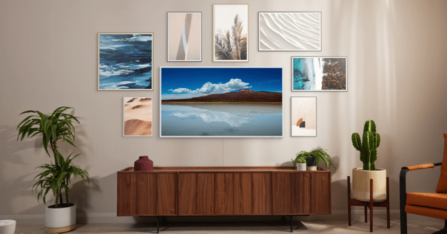 Remportez un téléviseur 55″ 4K The Frame de Samsung