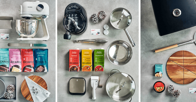 Remportez 10 ensembles cadeaux de 750$ (épicerie IGA + accessoires de cuisine Ricardo)