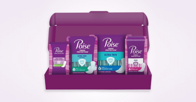 Obtenez une trousse d’essai GRATUITE des protections Poise