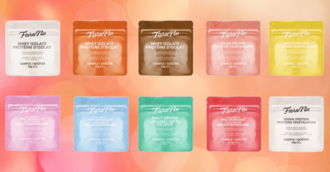 Echantillons gratuits des protéines FloraNu