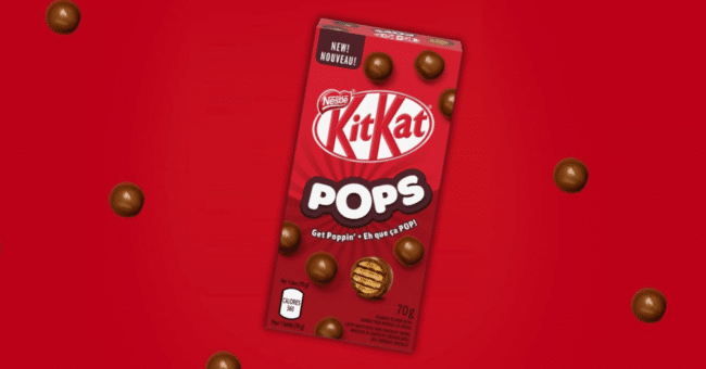 Obtenez des collations au chocolat au lait Kit Kat Pops GRATUITES