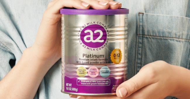 Testez gratuitement la formule pour nourrissons a2 Platinum