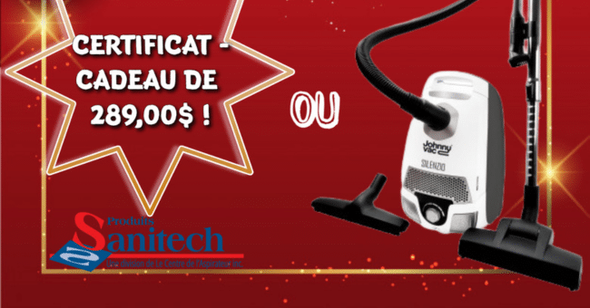 Gagnez un aspirateur-traîneau Silenzio de 289$
