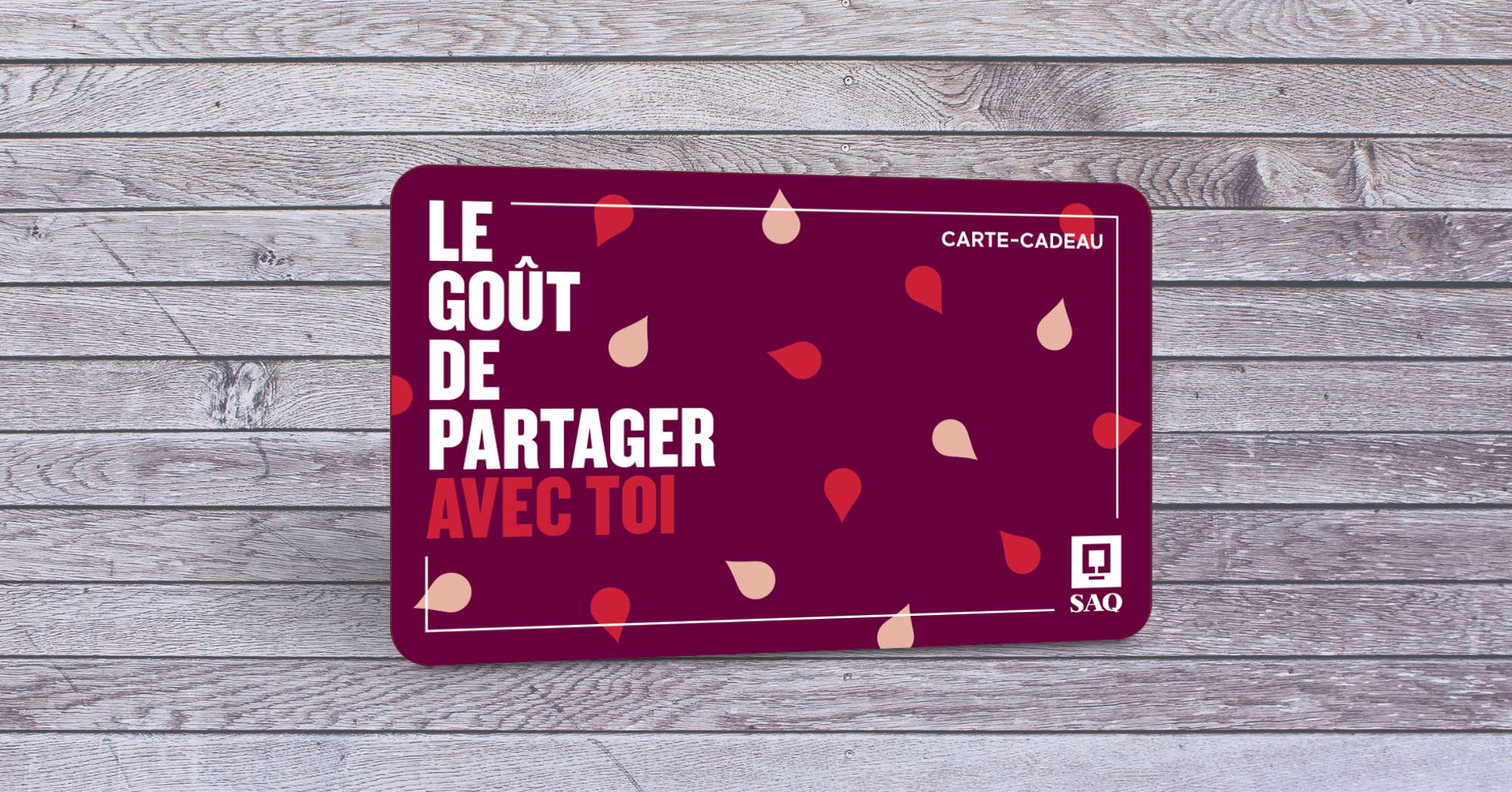 Gagnez UNE carte cadeau SAQ de 100$