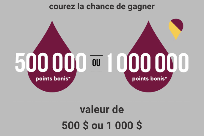 Gagnez 3 x 500000 points SAQ Inspire et 1000000 points SAQ Inspire !
