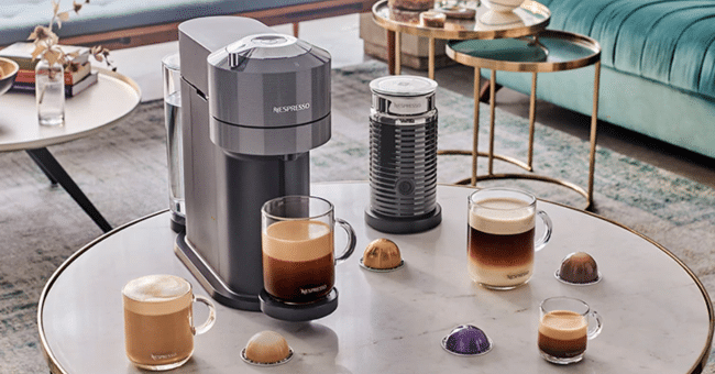 Gagnez un ensemble Vertuo Next Deluxe avec Aeroccino