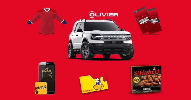 Gagnez 12 x 1 an de produits d’épicerie St-Hubert, 895 cartes cadeaux et+