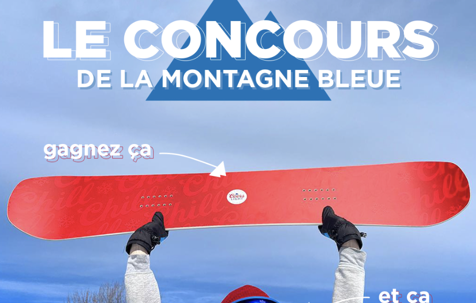 Gagnez 12 prix Coors Light de 500$ (lunettes de ski + planche à neige) !