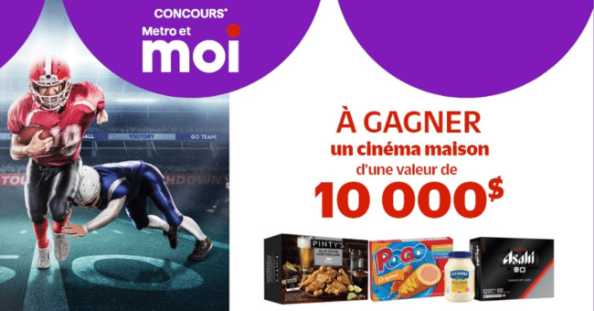 Remportez un cinéma maison de 10000$