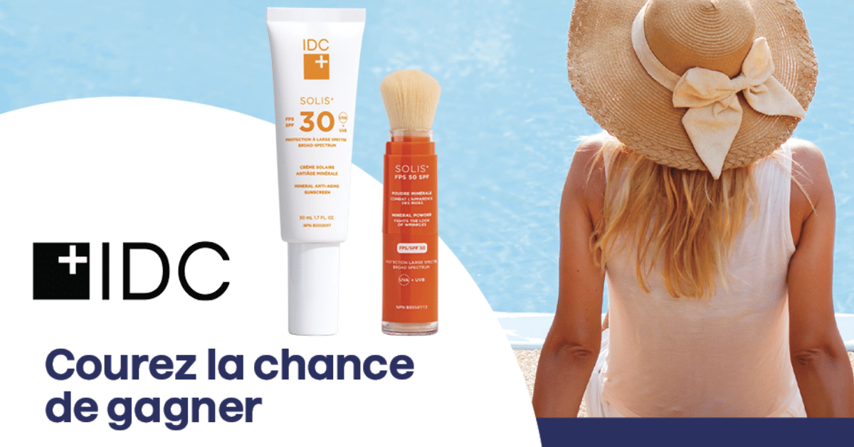 Gagnez 500$ de produits IDC + 5000$ en argent