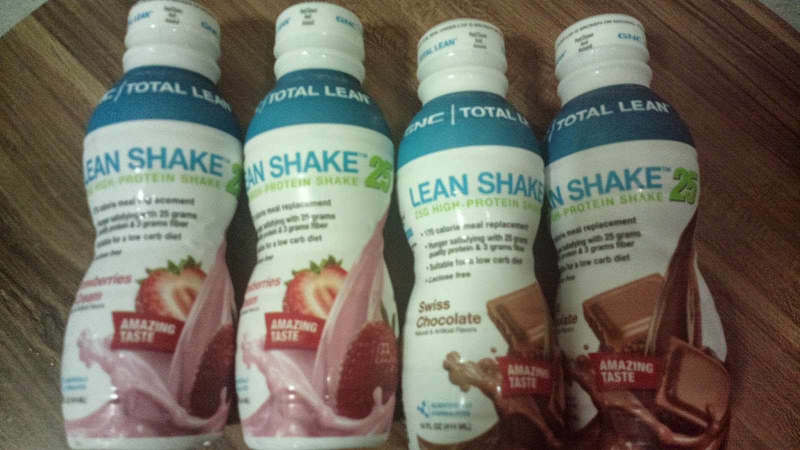 Des Bouteilles gratuites du GNC Lean Shake 25