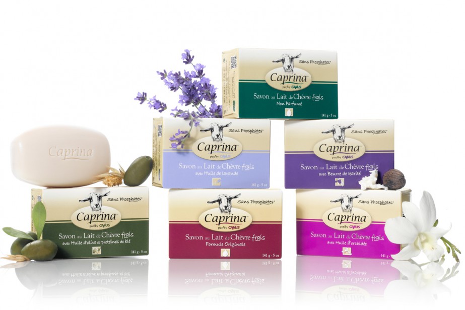  6 savons au lait de chèvre Caprina GRATUITS !!!