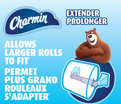 Demandez votre extension de rouleau Charmin GRATUIT!