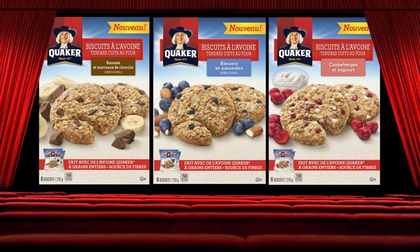 Boite de cookies Quaker GRATUITE!!