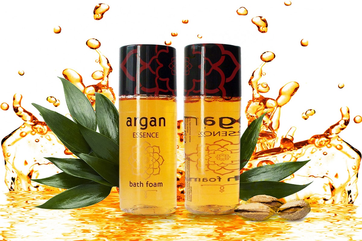 Nouveau :un échantillon gratuit de mousse pour le bain à l’huile d’argan !