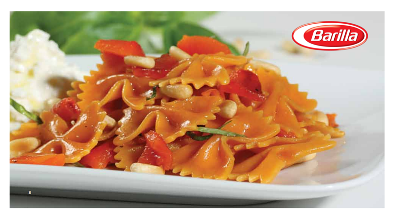 Gagnez un livre de recettes Barilla GRATUIT