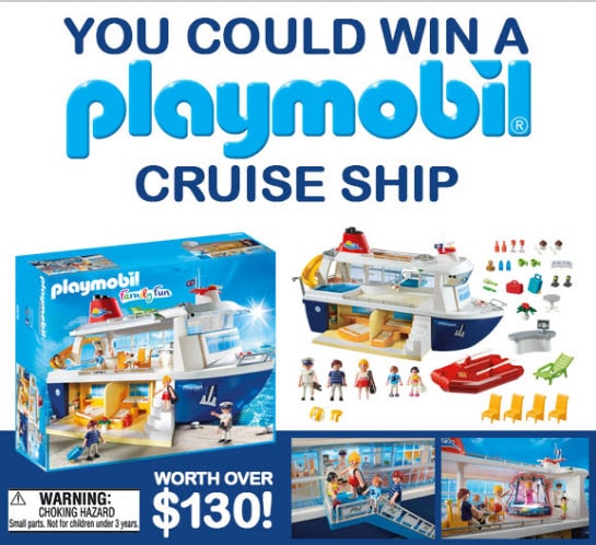 Bateau de croisière PLAYMOBIL à remporter !