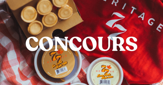 Un panier cadeau de produits d’érable (90$) à gagner !