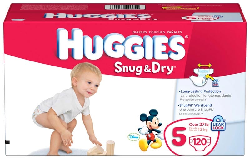 Obtenez des couches Huggies GRATUITES !