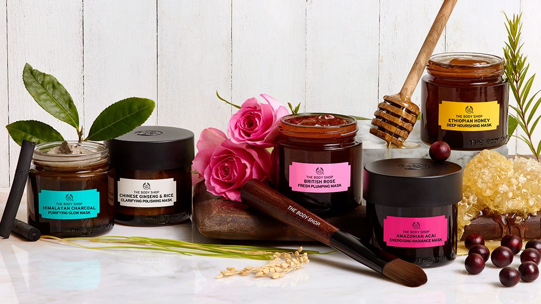 GRATUIT: 3 masques pour le visage The Body Shop à recevoir