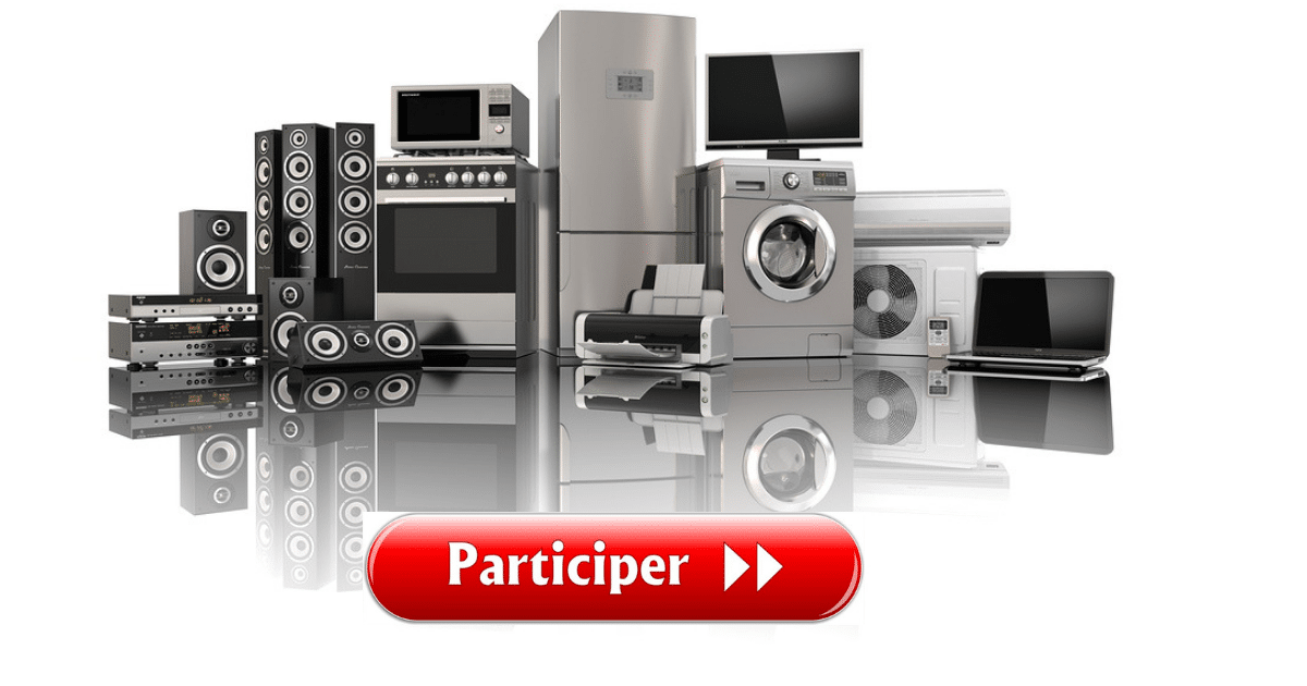 3000$ d’électroménager de marque LG à remporter !