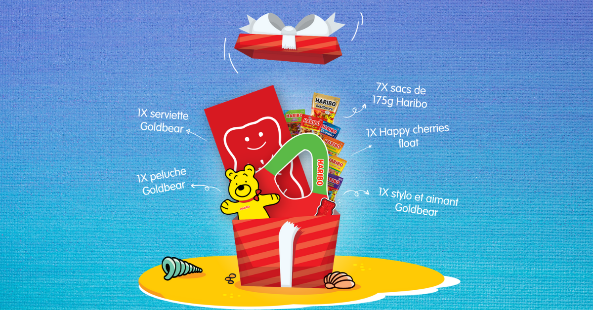 100 pochettes surprises Haribo a remporter !