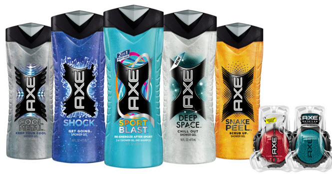 Profitez de 10$ en remises en argent sur les produits Axe!