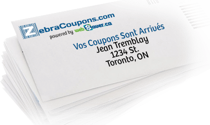 Nouveau :Enveloppe de 49 coupons rabais OFFERTE !