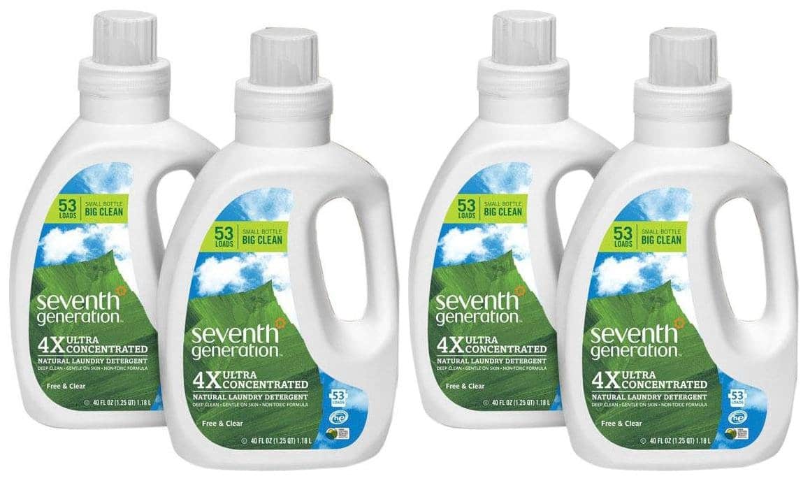GRATUITS : 15000 détergents à lessive Seventh Generation